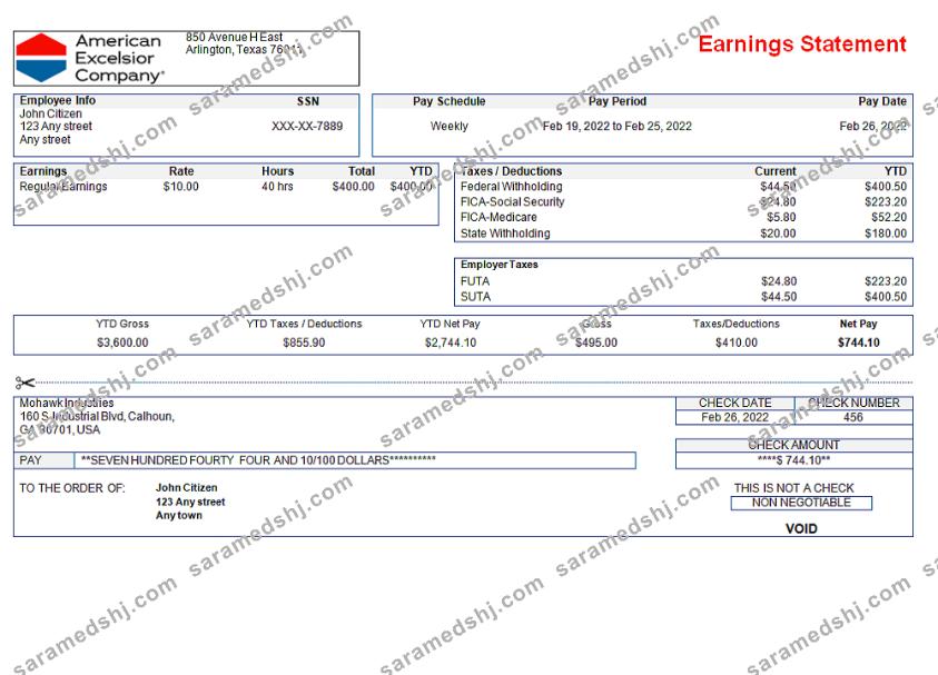 USA American Excelsior distribution company